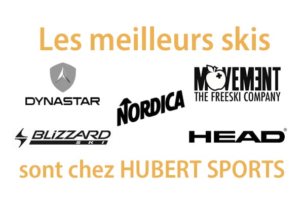 Les meilleurs skis de location sont chez Hubert